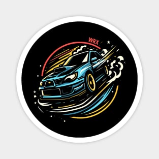 Subaru Impreza WRX Graphic Magnet